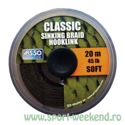 Asso - Fir Classic Soft Sinking Braid Hooklink 20m - 35lb