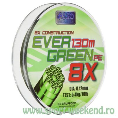 Asso - Fir Evergreen PE 8X 0,24mm / 130m / 16,4kg