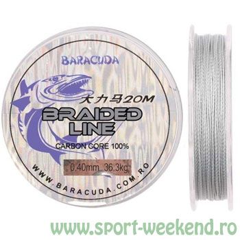 Baracuda - Fir textil Braided Line 20m - 0,35mm