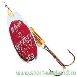 DAM - Rotativa Effzett Standard Argintiu cu Rosu nr.3 - 6gr