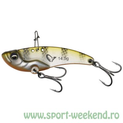 Savage Gear - Cicada Vib Blade 5,5cm - 14,5g - cul. Olive Silver Stripes