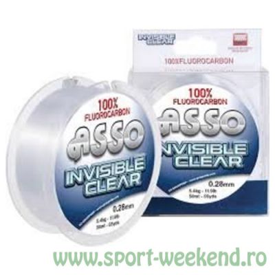 Asso - Fir Invisible Clear Fluorocarbon 0,30mm / 6kg / 50m