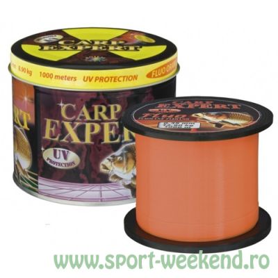Carp Expert - Fir UV Fluo Orange Carp 0,25mm - 1000m - 8,9kg