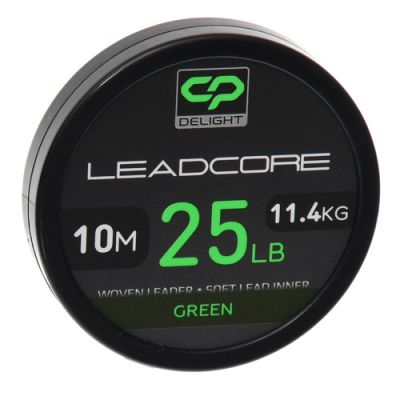 Carp Pro - Fir Leadcore Delight Green 10m / 25lb