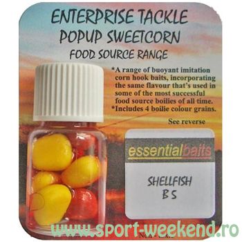 Enterprise Tackle - Porumb artificial Food Source Range - Shellfish B5 / galben-maro