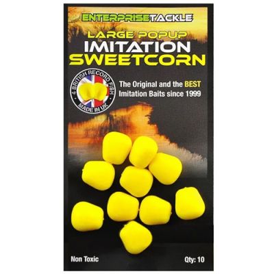Enterprise Tackle - Large Pop-up Imitation Sweetcorn Yellow Tutti Fruity