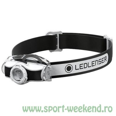 Led Lenser - Lanterna Frontala MH3 Black/White 200lm