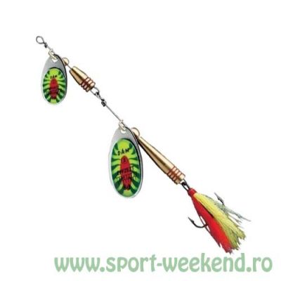 DAM - Rotativa Effzett Tandem Fire Shark - 14g