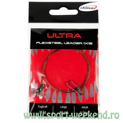 Climax - Struna Ultra Flexsteel 1x19 Leader 30cm - 10kg